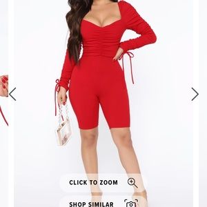 Super Cute Romper! (Red)